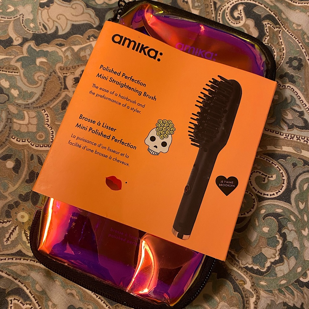 AMIKA Straightening Brush Mini
